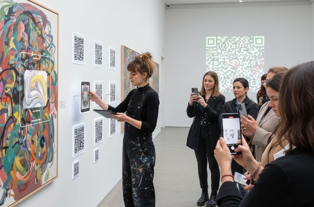 How Artists and Galleries Can Use QR Codes to Sell More Art