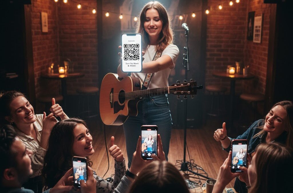 QR Codes for Bands and Musicians: The Easiest Gig Promotion You’ll Ever Do