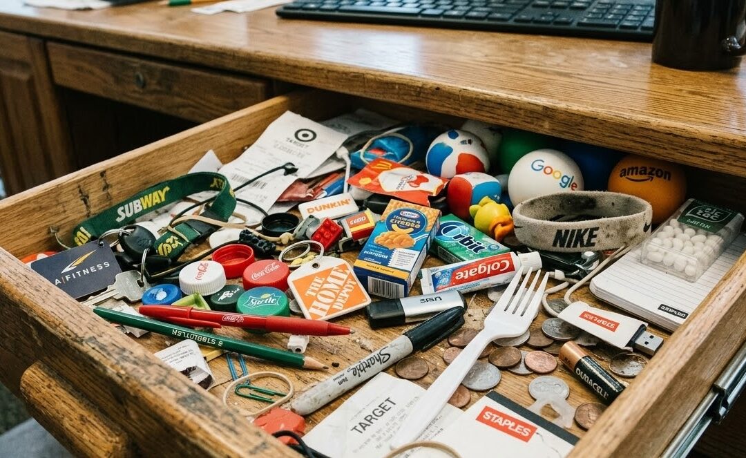 What Employees Actually Keep (And What Ends Up in Desk Drawers)