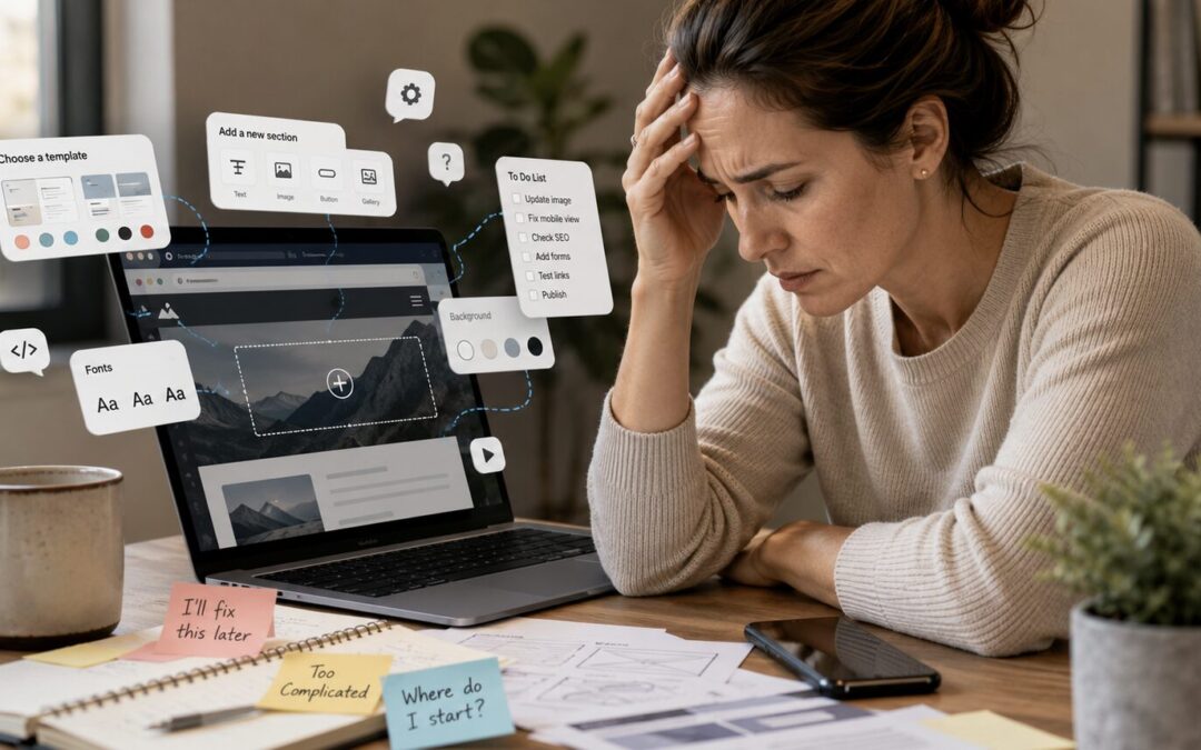 The Real Reason DIY Website Builders Don’t Work for Busy Owners