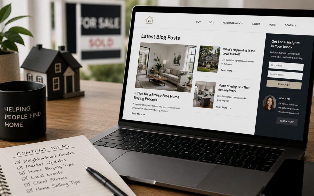 Why Your Realtor Website Needs a Blog (Even If You Hate Writing)