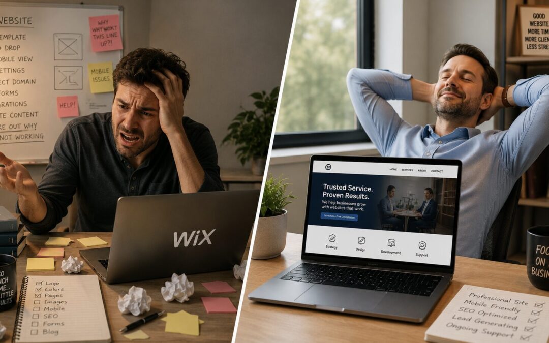 Can’t I Just Use Wix? A Real Comparison for Busy Business Owners
